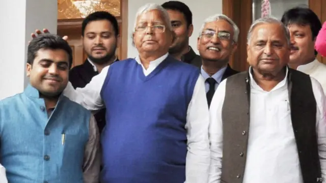 लालू प्रसाद, उनके दामाद और मुलायम सिंह