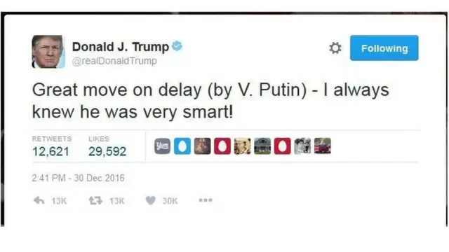 توئیتر ترامپ