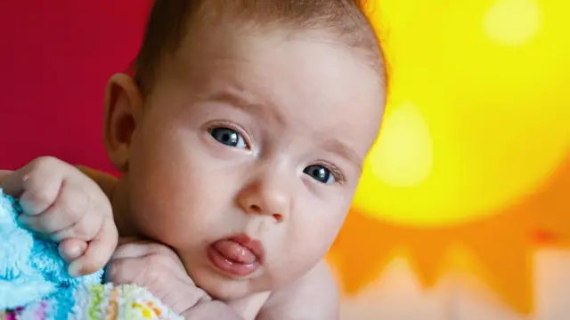 Bebé de pocas semanas