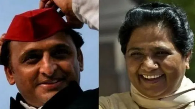 अखिलेश यादव, मायावती