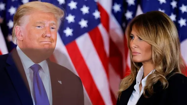 Donald e Melania Trump