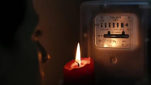 лічильник і свічка