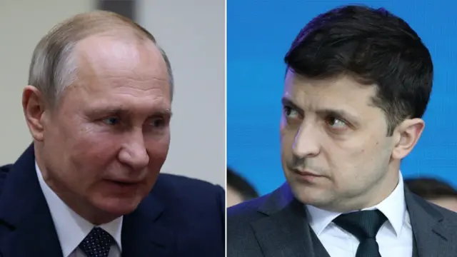 젤렌스키 대통령은 페트로 포로셴코 전임 대통령과 비교해 러시아에 우호적인 성향을 가졌다고 평가받는다