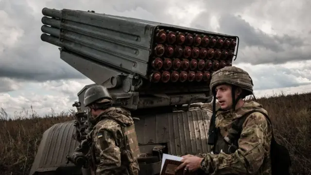 Des soldats ukrainiens