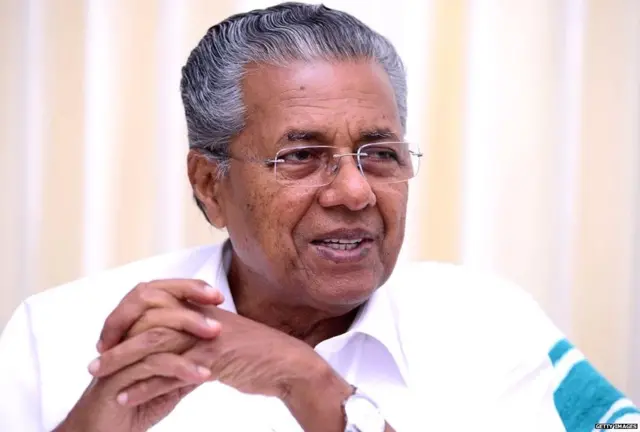 केरल के मुख्यमंत्री पिनारयी विजयन