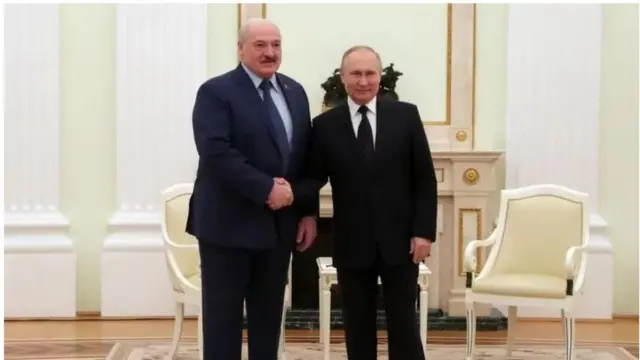 Лукашенко і Путін