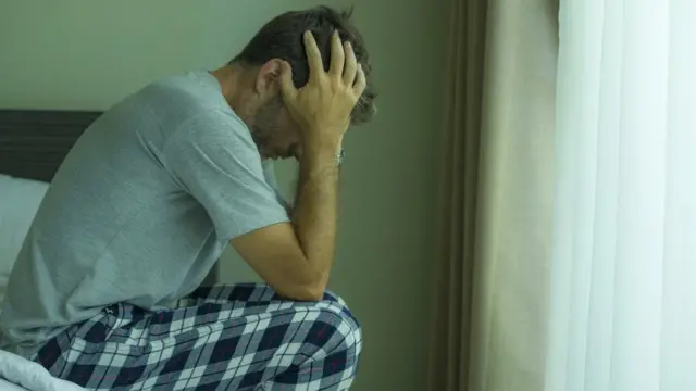 депресія, чоловік