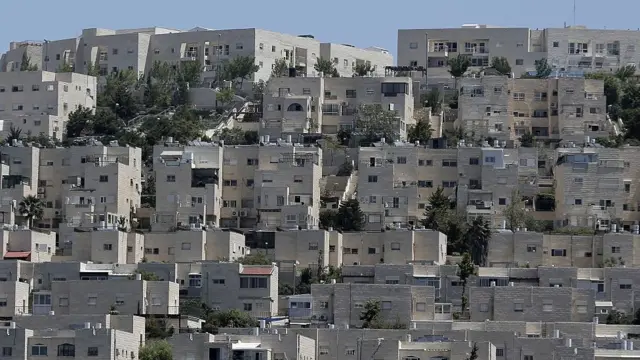 অধিকৃত পূর্ব জেরুজালেমে নতুন গড়ে তোলা একটি ইহুদি বসতি।