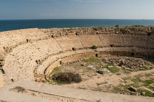 Anfiteatro de Leptis Magna