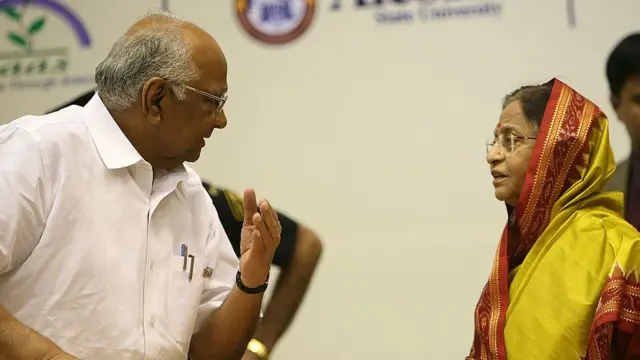 शरद पवार, प्रतिभा पाटील