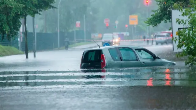 Зливи в Берліні