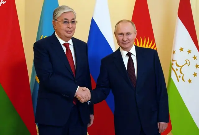 Токаев Путин