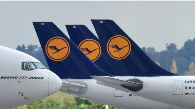 Aviones de Lufthansa