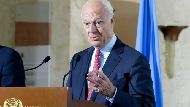 BM Suriye Özel Temsilcisi Staffan de Mistura