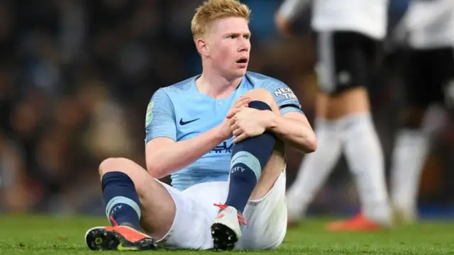Manchester City's Kevin de Bruyne