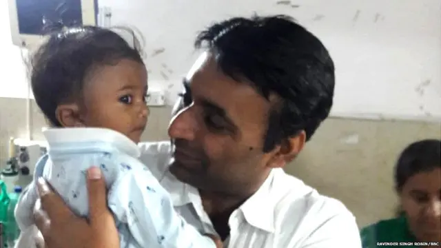 ਅੰਮ੍ਰਿਤਸਰ ਰੇਲ ਹਾਦਸਾ, ਮਾਂ, ਬੱਚਾ