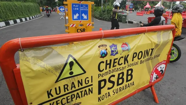 Surabaya, Pandemi Covid-19