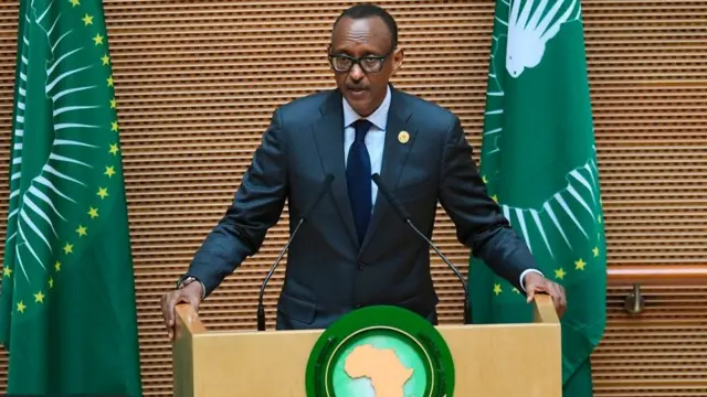 Perezida Paul Kagame w'u Rwanda