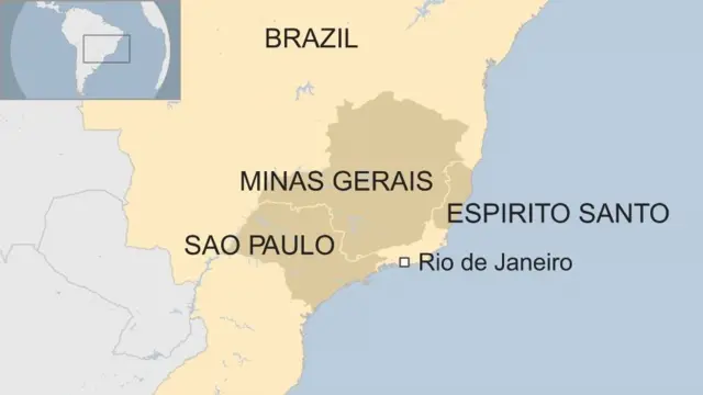 Map of Brazil
