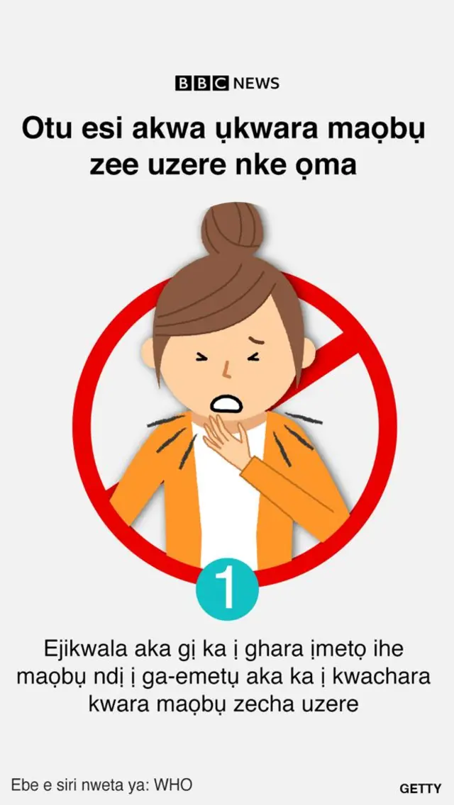 Kpuchie ụkwara na uzere gị