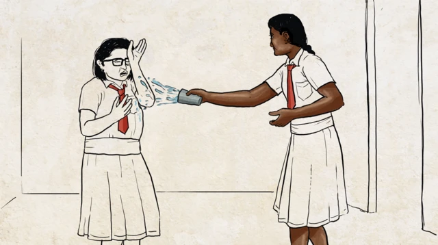 Sri Lankan girl bullyied for having a dark complexion