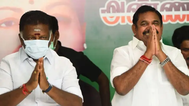 எடப்பாடி மற்றும் பன்னீர் செல்வம்