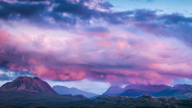 Torridon, en el noroeste de las Tierras Altas de Escocia, el paisaje más antiguo de Gran Bretaña.