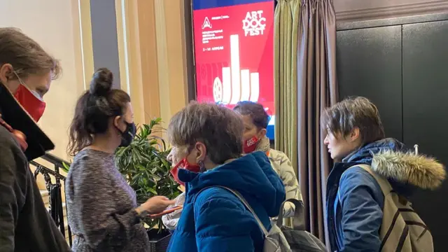 Зрители в "Лендоке"