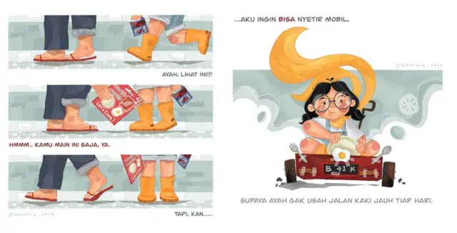 perempuan, batasan, ilustrasi, ilustrator