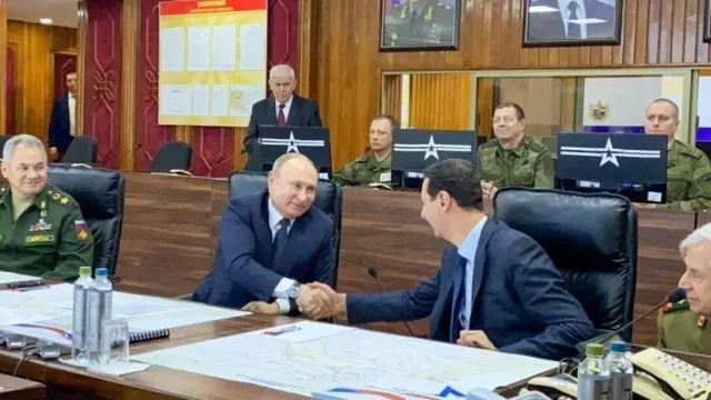 Rusya Devlet Başkanı Vladimir Putin ve Suriye Devlet Başkanı Beşar Esad