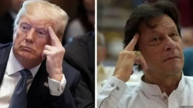 ઇમરાન ખાન અને ડોનાલ્ડ ટ્રમ્પ