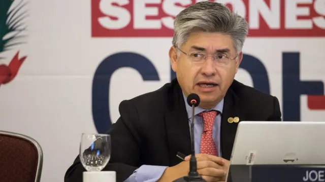 O presidente da Comissão Interamericana de Direitos Humanos