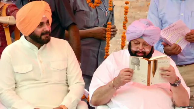 ਕੈਪਟਨਅਤੇ ਨਵਜੋਤ ਸਿੱਧੂ