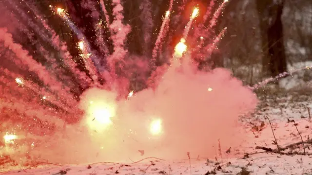 На период военного положения в Херсонской области запретили фейерверки