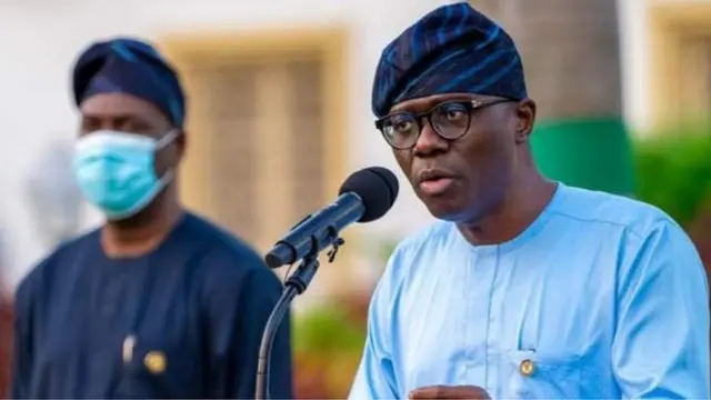 Lagos state govnor Babajide Sanwo-Olu