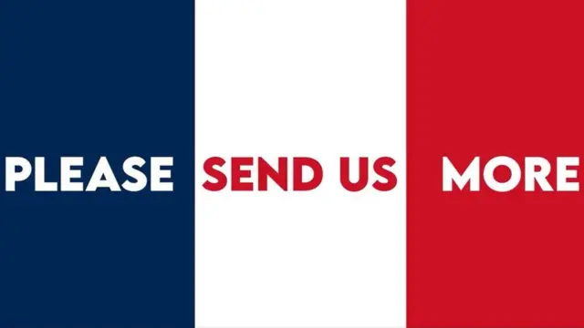 यूक्रेन के सोशल मीडिया कैंपेन का स्क्रीनशॉट