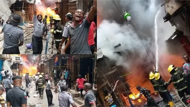 Awọn isọ to jo ni ọja Balogun