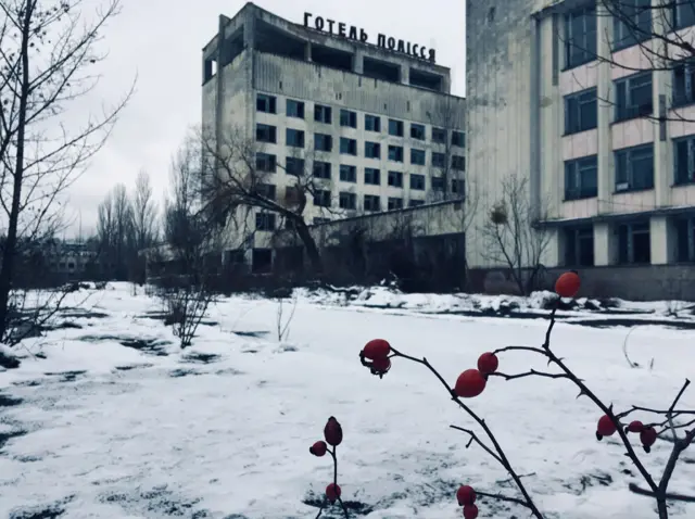 Зруйнований готель