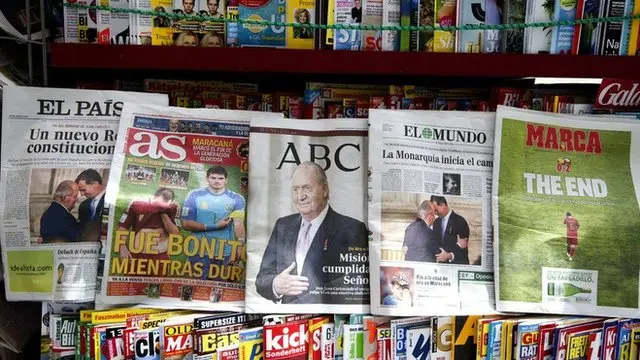 Jornais e revistas da Espanha