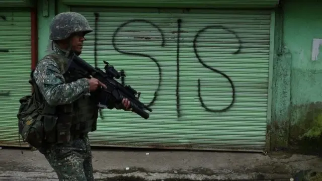 Marawi sokakları isyanın başından beri ıssız