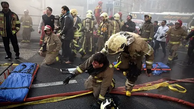 آتش سوزی ساختمان پلاسکو