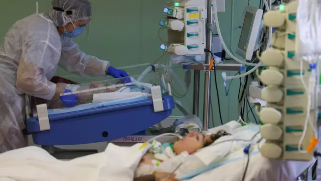 Коронавирусное отделение детской больницы им. Филатова в Петербурге