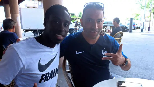 Nelson Mendy, ancien coéquipiers de Mbappé