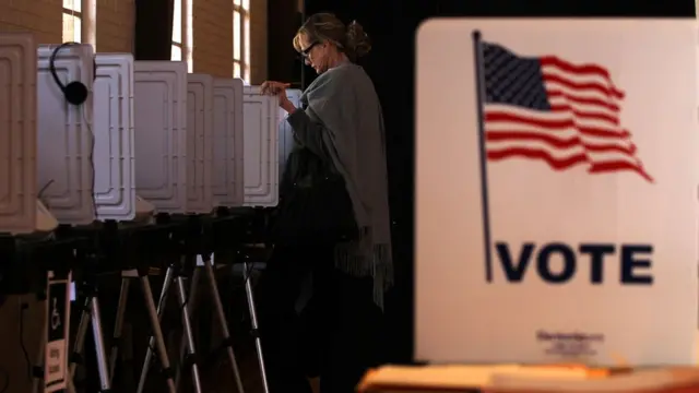 Cabinas de votación en Estados Unidos