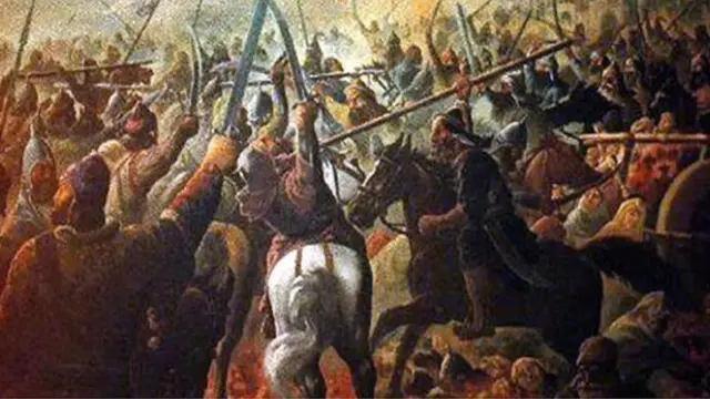 چوسا کی جنگ کا منظر