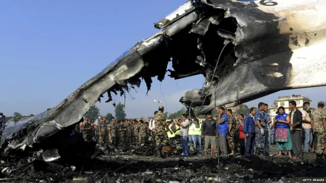 विमान हादसा