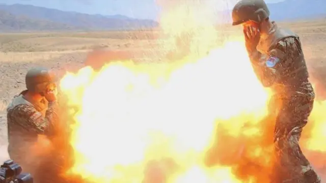 Picha hii ilichukuliwa na mwanajeshi mwengine ambaye alikuwa akijifunza na Clayton