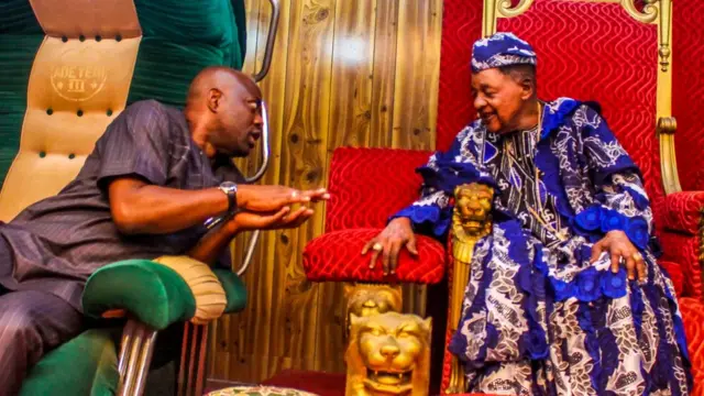 Gomina Makinde ati alaafin ọyọ n fọrọjomitoro ọrọ