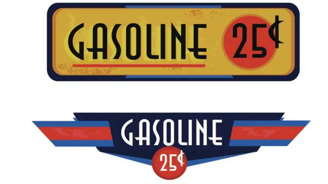 Señales de gasolina