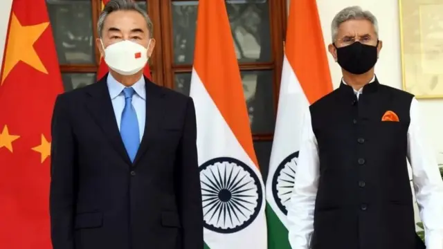 चीनचे परराष्ट्र मंत्री वांग यी गेल्या आठवड्यात भारत दौऱ्यावर आले होते.